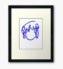 Ramona Flowers Blue - Scott Pilgrim vs The World Framed Print