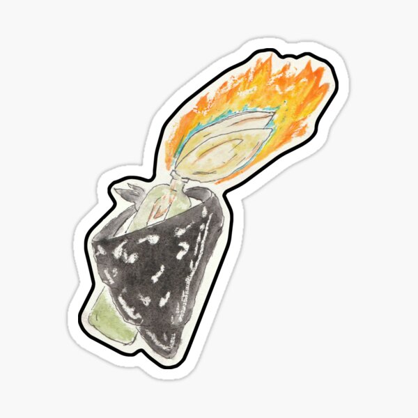 Let it Burn, a love story to Blac Bloc Sticker