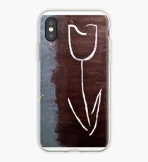 White Tulip iPhone Case
