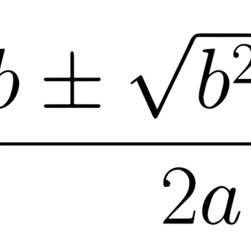 Artwork thumbnail, Quadratic Formula by MathShirts