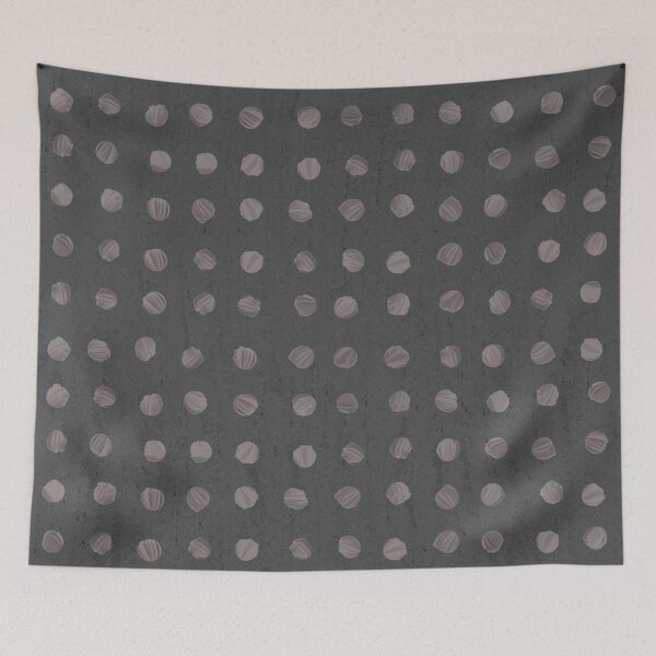 Item preview, Stones by the Sea acrylic dots on soft pastel designed and sold by BlertaDK.