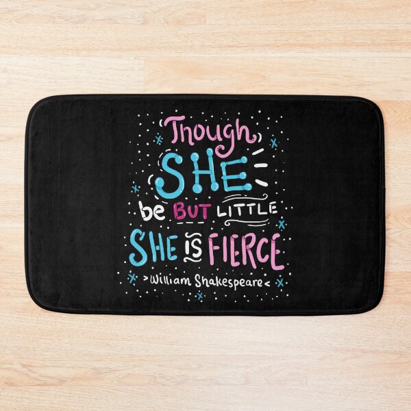 Item preview, Women's Though She Be But Little She Is Fierce designed and sold by Betsytiptoe.