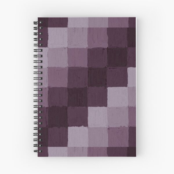Item preview, Hand drawn purple pastel checks designed and sold by BlertaDK.