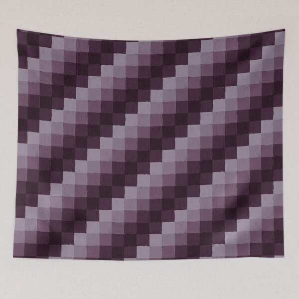Item preview, Hand drawn purple pastel checks designed and sold by BlertaDK.