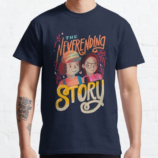 Item preview, Stranger Things The Neverending Story by Dusty Bun and Suzy Poo designed and sold by abbymalagaART.