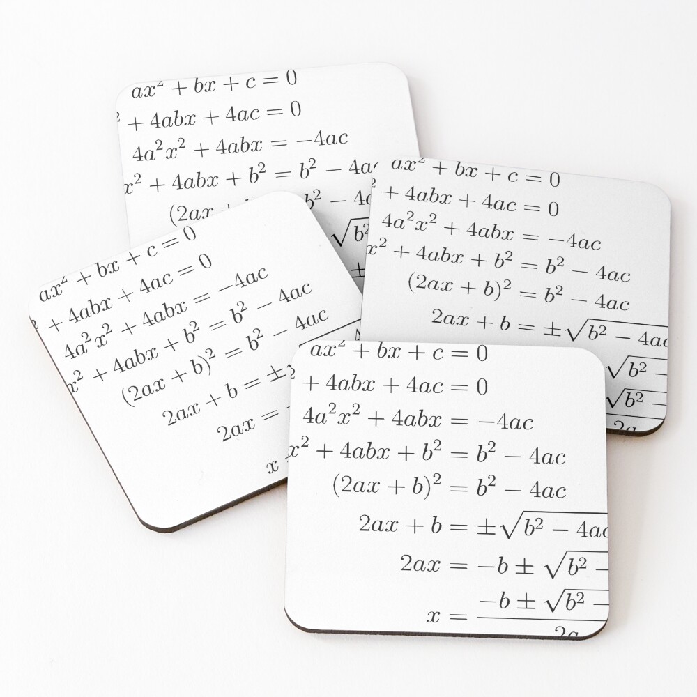 Item preview, Coasters (Set of 4) designed and sold by MathShirts.