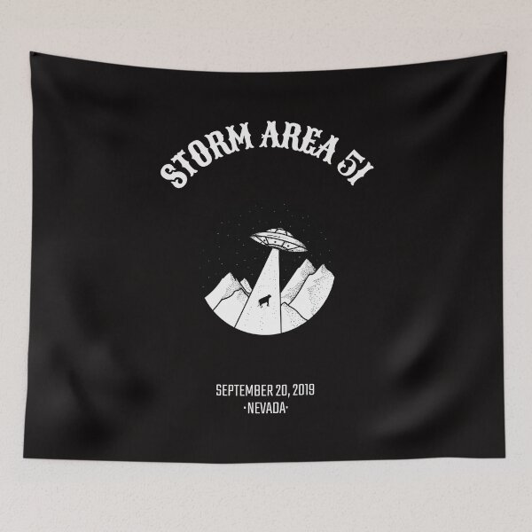Item preview, Storm Area 51 They Cant Stop All of Us Alien March designed and sold by shoutoutshirtco.