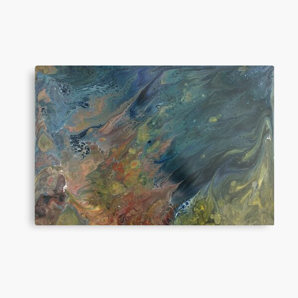 The River Dreams of Spring Metal Print
