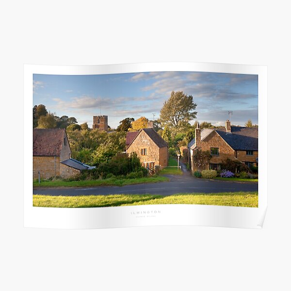 Ilmington, Warwickshire Poster