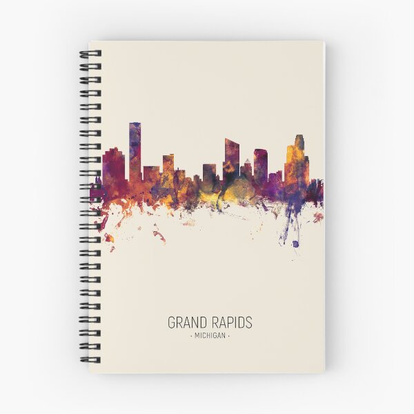 Item preview, Grand Rapids Michigan Skyline designed and sold by ArtPrints.