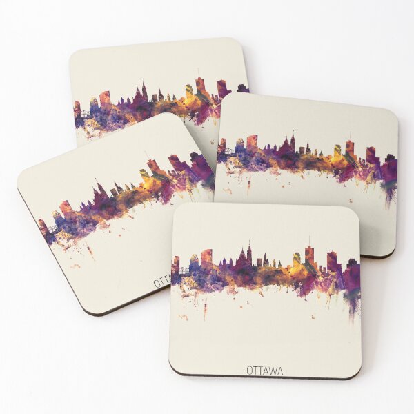 Artikelvorschau, Ottawa Canada Skyline entworfen und verkauft von ArtPrints.
