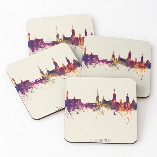 Item preview, Horizonte de Estocolmo, Suecia designed and sold by ArtPrints.