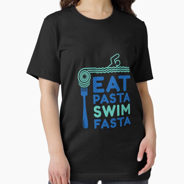 Item preview, Eat Pasta swim fasta fun design. designed and sold by blive.