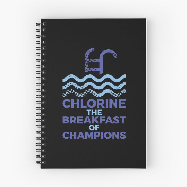Item preview, Breakfast of champions funny swimming design designed and sold by blive.