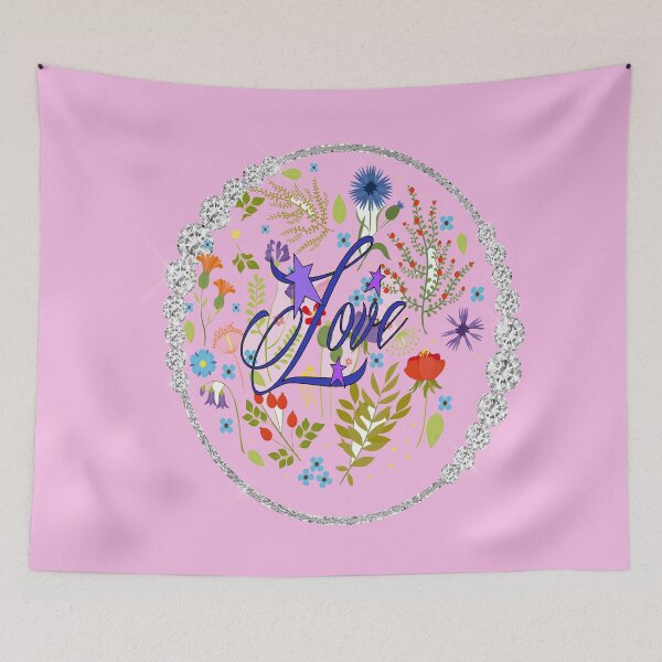 Item preview, Love Flowers and Diamonds designed and sold by purplesensation.