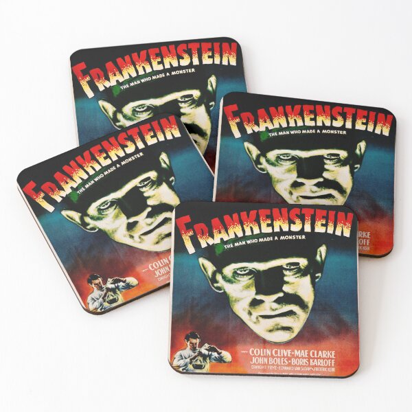 Item preview, FRANKENSTEIN Original Horror Show Hollywood Vintage Movie designed and sold by retroposters.