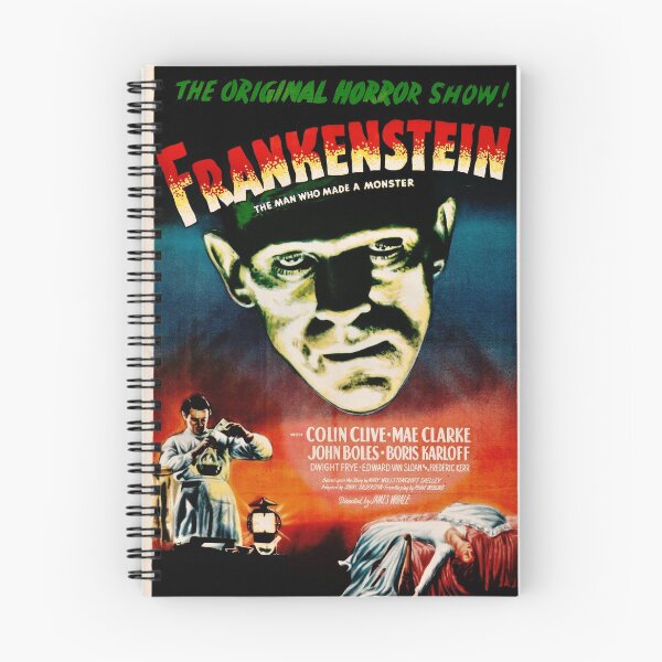 Item preview, FRANKENSTEIN Original Horror Show Hollywood Vintage Movie designed and sold by retroposters.