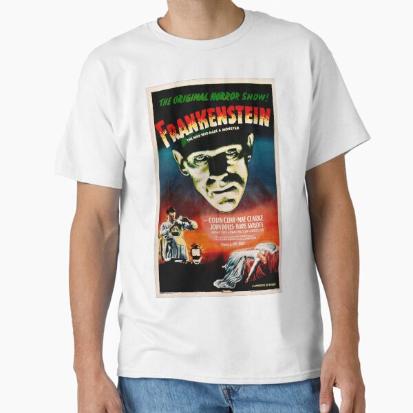 Item preview, FRANKENSTEIN Original Horror Show Hollywood Vintage Movie designed and sold by retroposters.