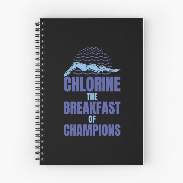 Item preview, Chlorine breakfast funny swimming design. designed and sold by blive.