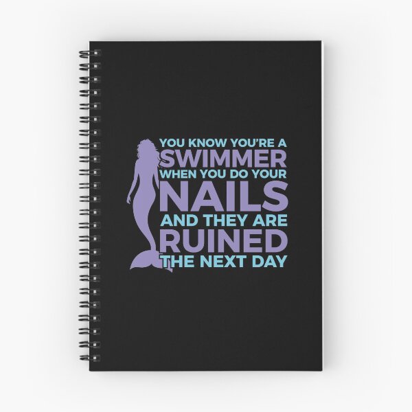 Item preview, Fun nails ruined swimmers problems design. designed and sold by blive.