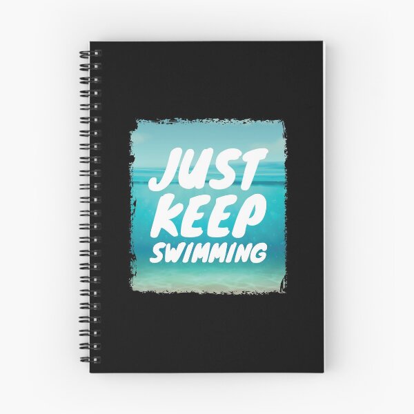 Item preview, Fun just keep swimming design. designed and sold by blive.