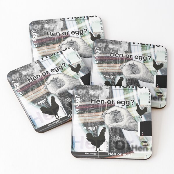 Item preview, Chicken or egg quote, which came first designed and sold by Mauswohn.