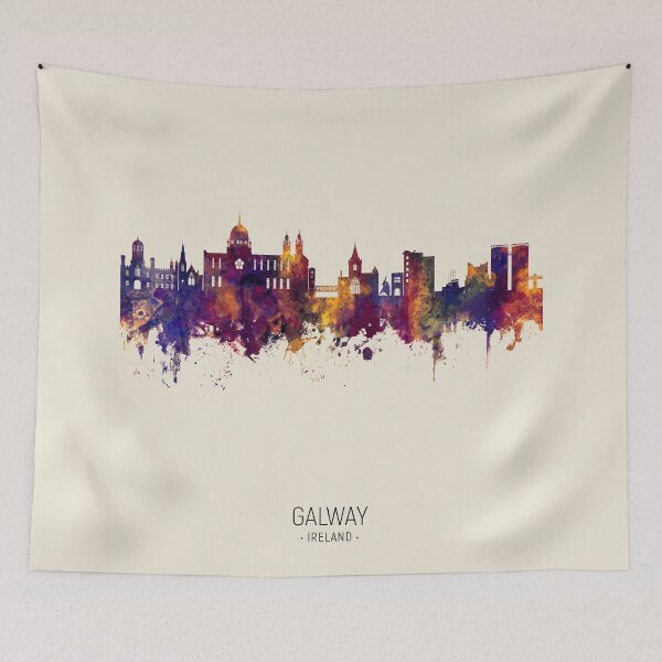Item preview, Galway Ireland Skyline designed and sold by ArtPrints.