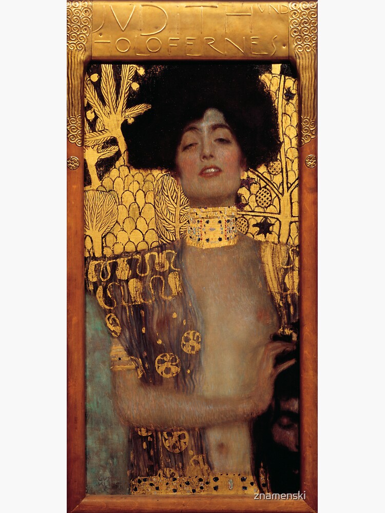Judith and the Head of Holofernes (also known as Judith I) is an oil painting by Gustav Klimt created in 1901. It depicts the biblical character of Judith by znamenski