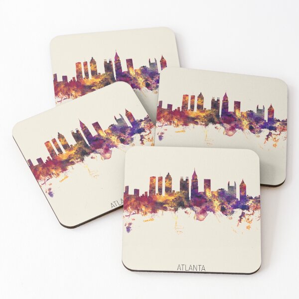 Item preview, Atlanta Georgia Skyline designed and sold by ArtPrints.