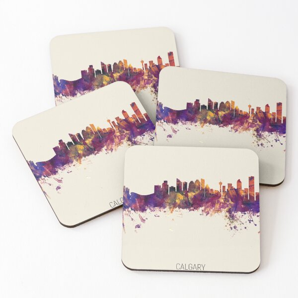 Item preview, Calgary Canada Skyline designed and sold by ArtPrints.