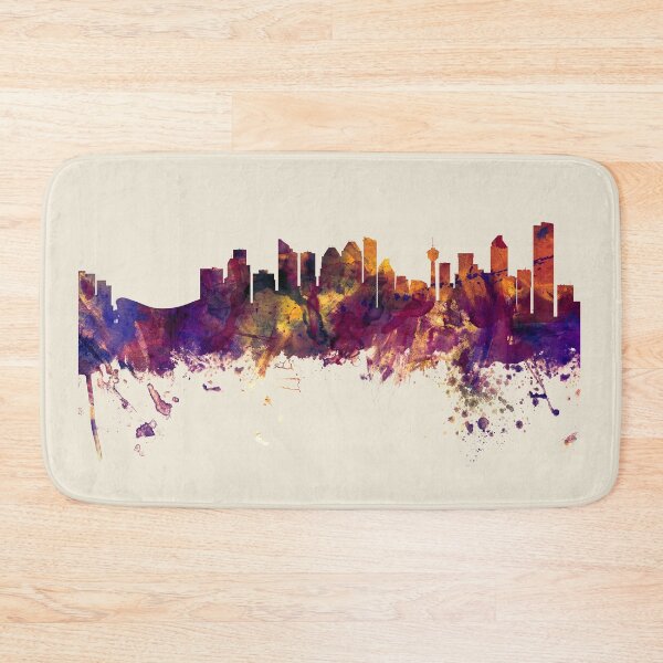 Item preview, Calgary Canada Skyline designed and sold by ArtPrints.