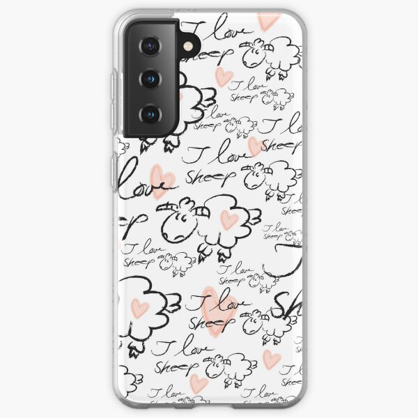 Schafe Samsung Galaxy Flexible Hülle