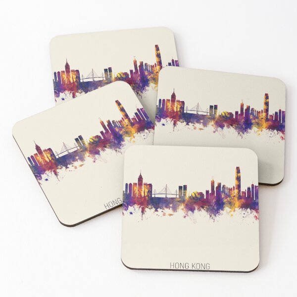 Artikelvorschau, Hong Kong Skyline entworfen und verkauft von ArtPrints.