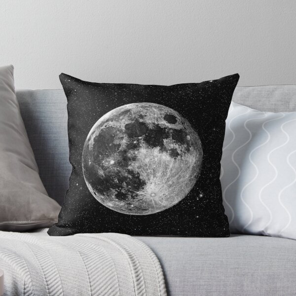 Full Moon Throw Pillow