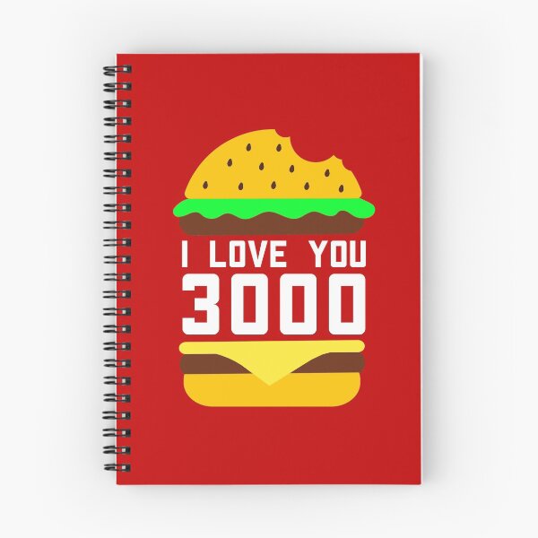 Artikelvorschau, Cheeseburger Ich liebe dich 3000 entworfen und verkauft von Vash Chen.