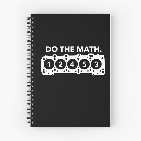 Item preview, Do the math – 5 cylinder engine (neon white) designed and sold by PoliasFX.