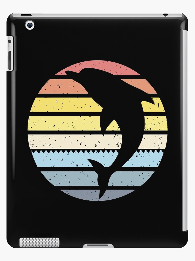 Jumping Grey Dolphins - Pencil | iPad Case & Skin