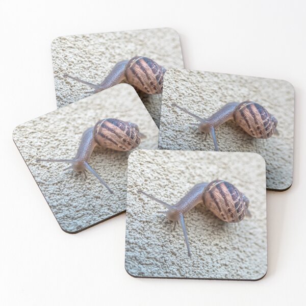 Item preview, Closeup snail on the wall portrait designed and sold by yurix.