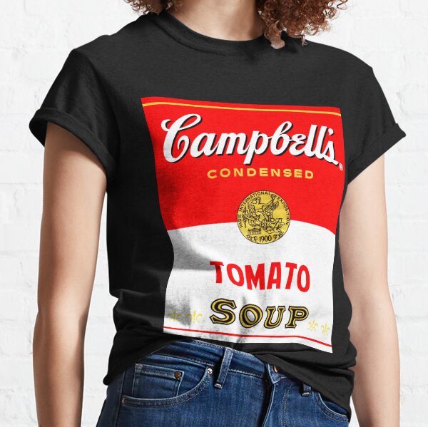 campbell's tomato soup shirt