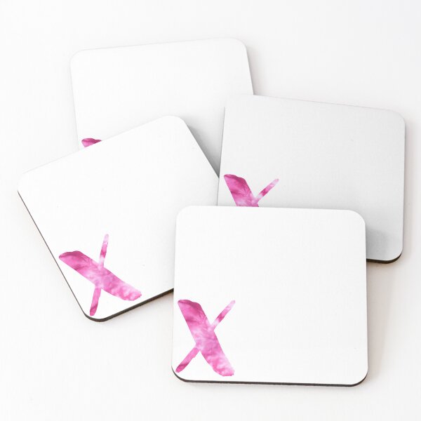 Item preview, Pink Tie Dye Letter X designed and sold by Yviemakes.