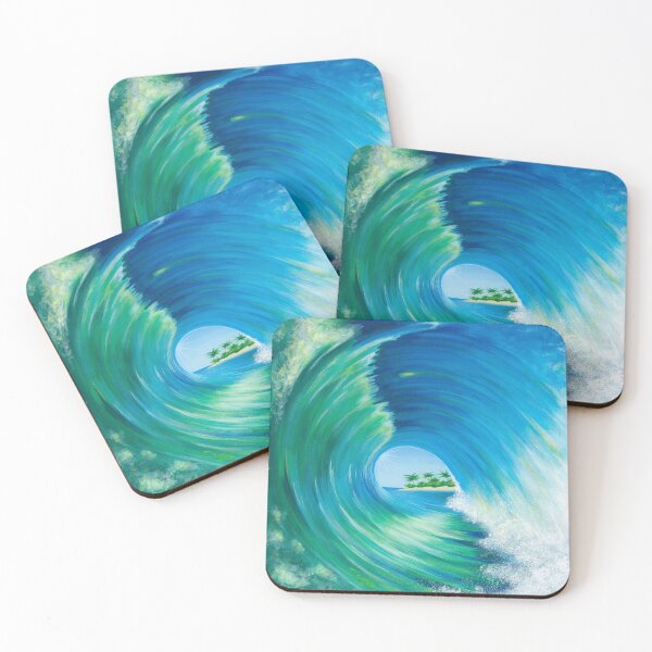 Item preview, Wave Tunnel to Paradise designed and sold by BeachWalkStudio.