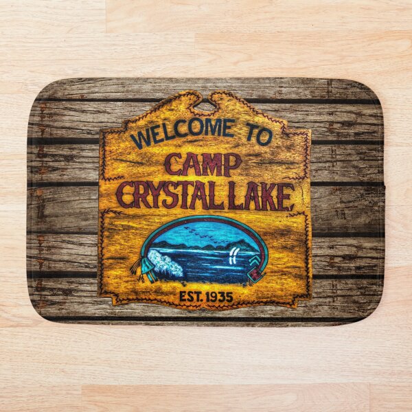 Camp Crystal Lake Bath Mat