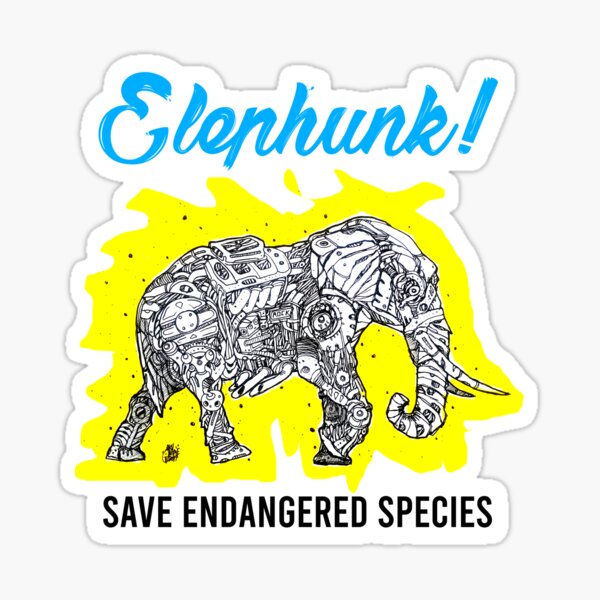 ELEPHUNK! Sticker