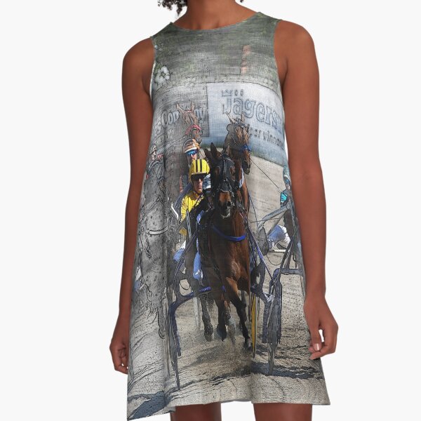 Vista previa del artículo con la obra «arnés caballo carro de carreras - Lápiz, Original», diseñado y vendido por hottehue.