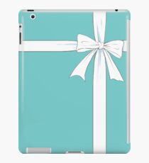 Tiffany Blue &White Ribbon iPad Case/Skin