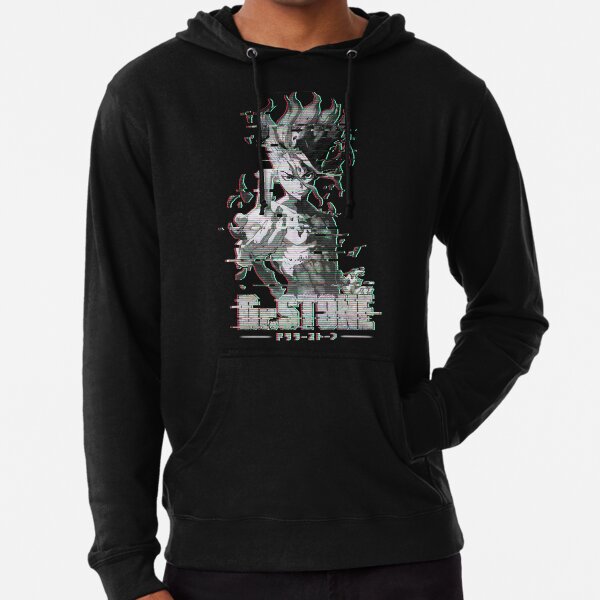 Dr. Stone Glitch Lightweight Hoodie