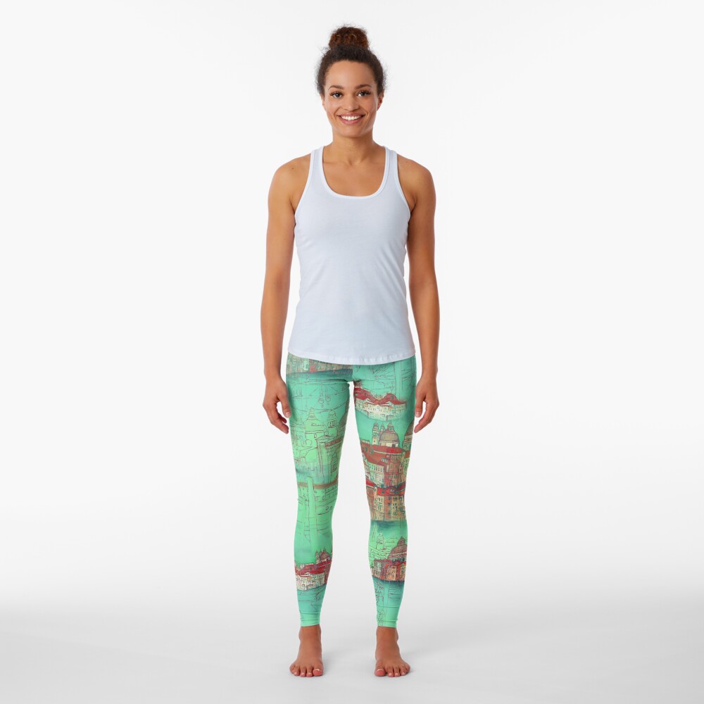 Venetian Green Leggings