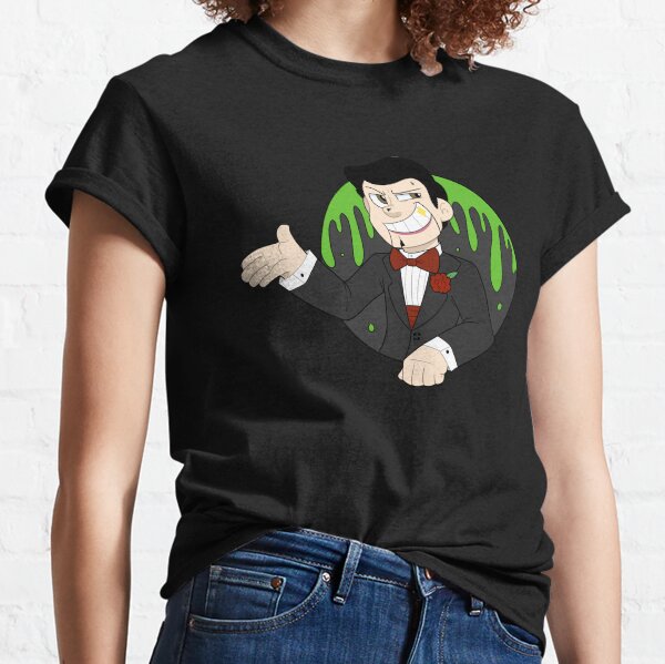 Black and Green Classic T-Shirt