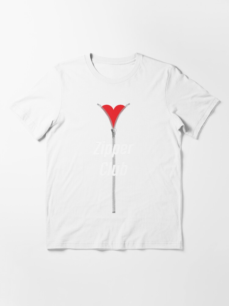 Alternate view of Zipper Club Open Heart Surgery Essential T-Shirt