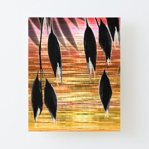 Beneath Shade Canvas Mounted Print